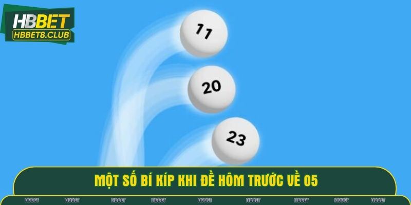 Lưu ý nhỏ khi trả lời câu bỏ đề 05 hôm sau đánh con gì